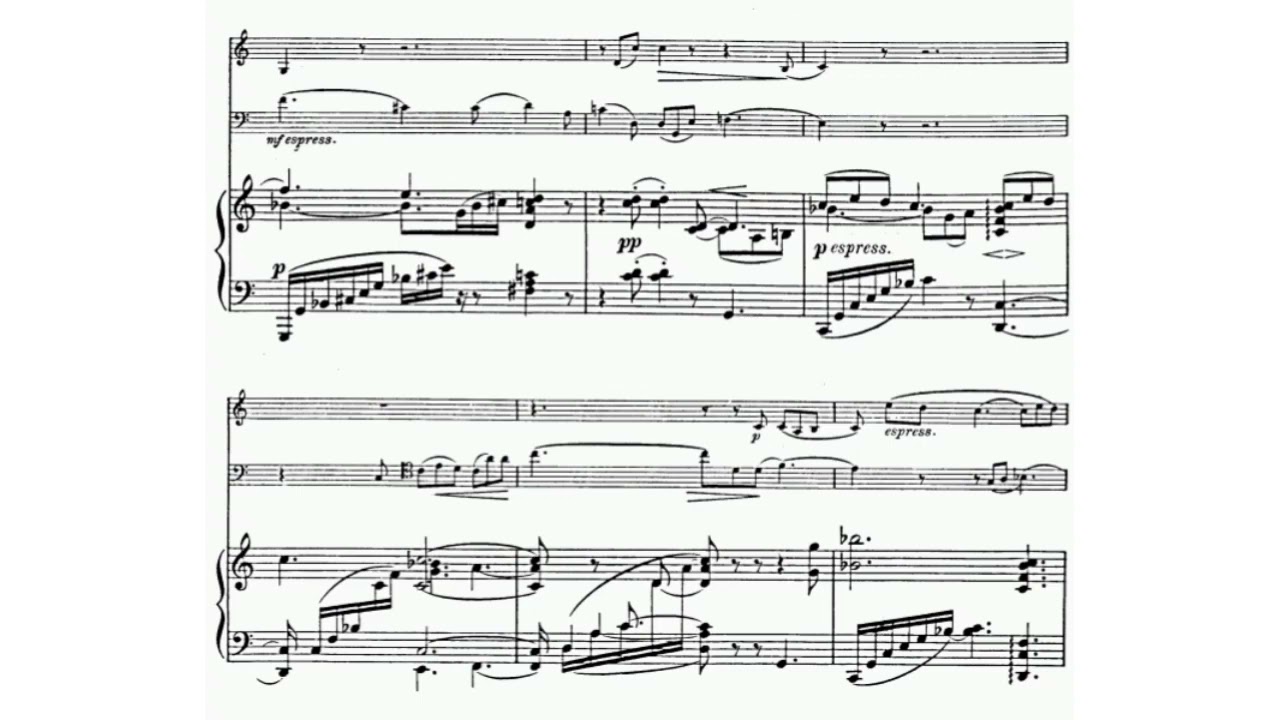Theodor Kirchner - 2 Terzett for piano trio Op. 97 (VIDEO REQUEST)
