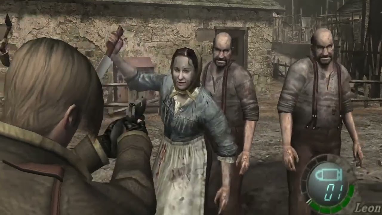 Resident evil 4 stealing the village