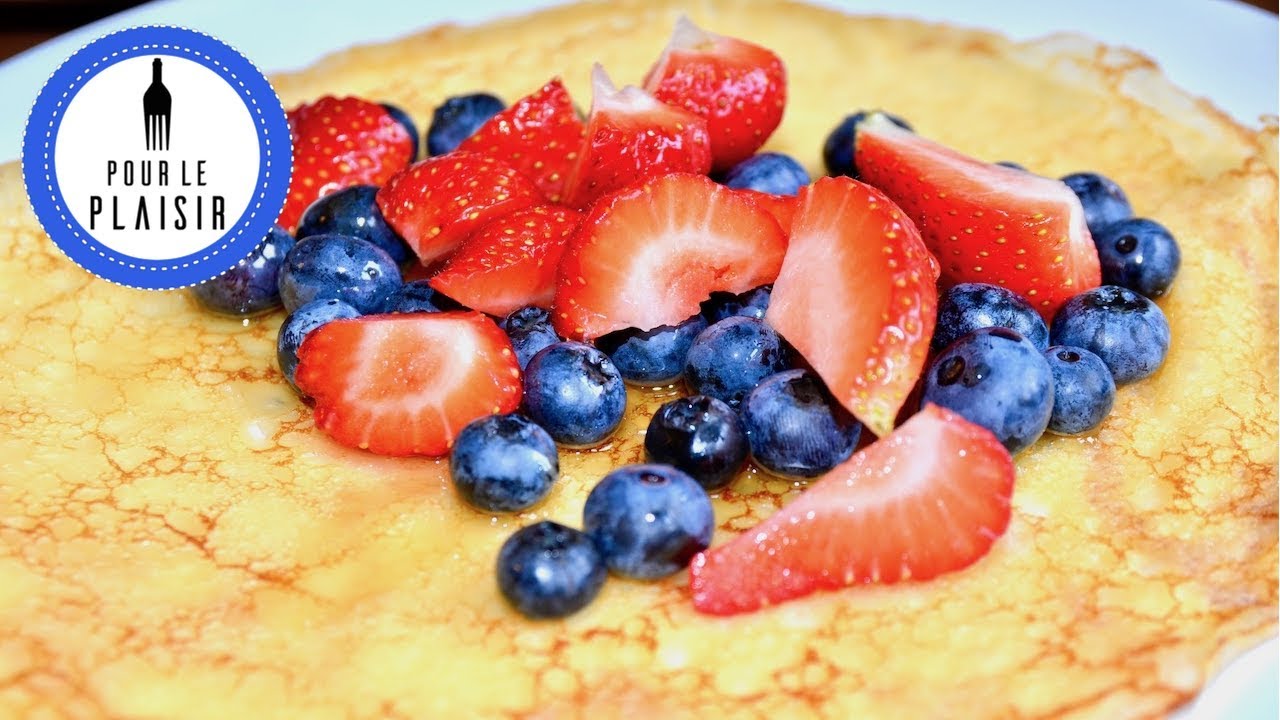 Crêpes Teig wie in Frankreich / mit einer Geheimzutat!