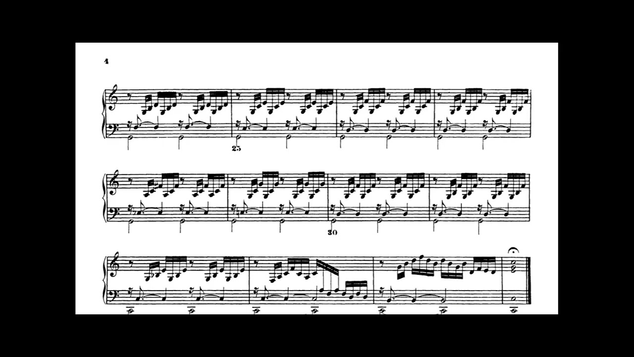 Bach Prelude 1 WTC BWV846: Broadwood Best temperament