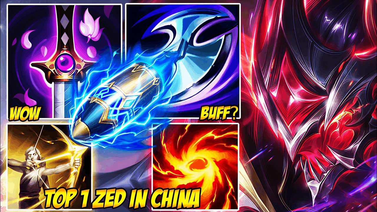 Wild Rift China Top 1 Zed - This Is Why Chinese Zed Players Are Feared