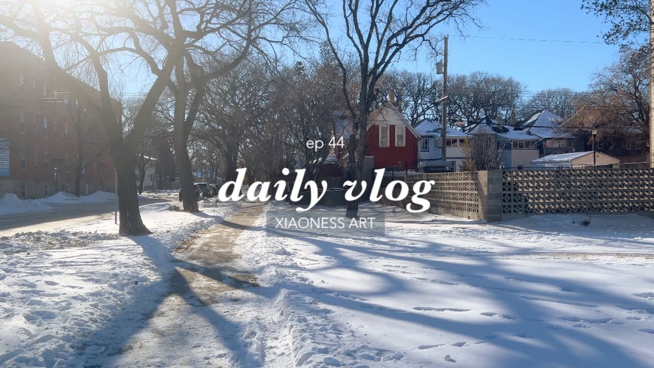 Silent Vlog ✨ Day in the Life in Winnipeg, Canada 🍁