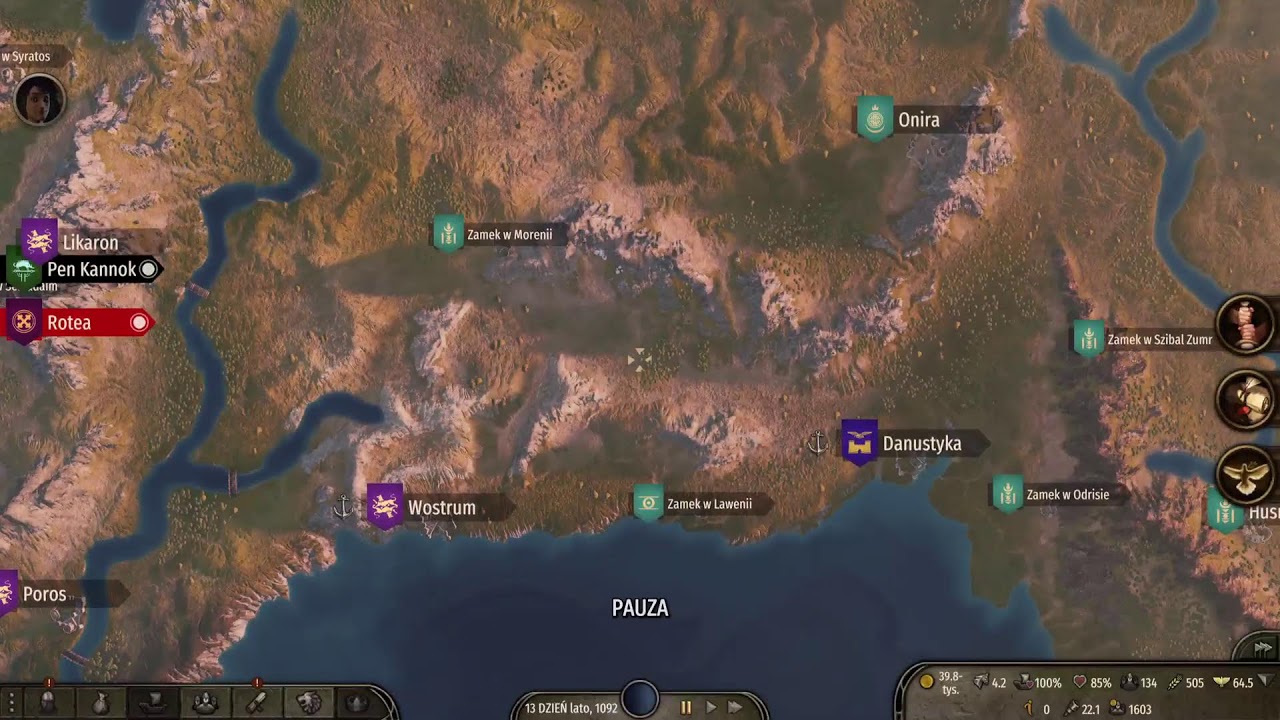 ENG // PL - MB2 WarSails - Fast army at the map - szybka armia na mapie