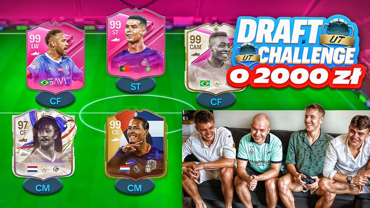 NAJDROŻSZY DRAFT CHALLENGE o 2000 ZŁ! | EA FC 24