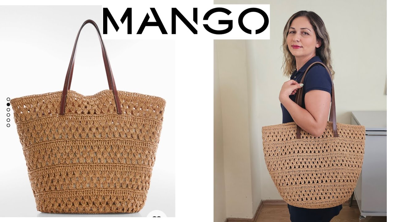 HERKESİN BEKLEDİĞİ!! MANGO DAN TABANI DESENLİ ÇANTA YAPIYORUZ🧶 #markachallenge