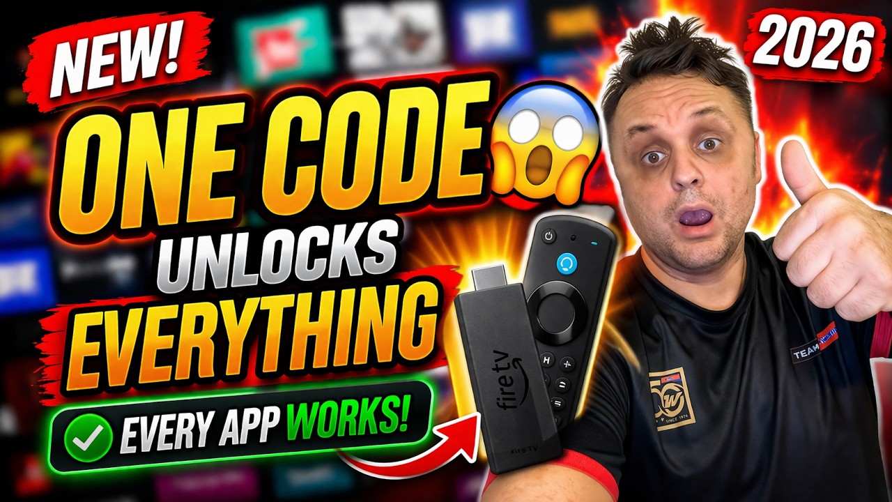 This NEW Firestick Code Unlocks EVERYTHING 😱 (Every App Works!) 2026