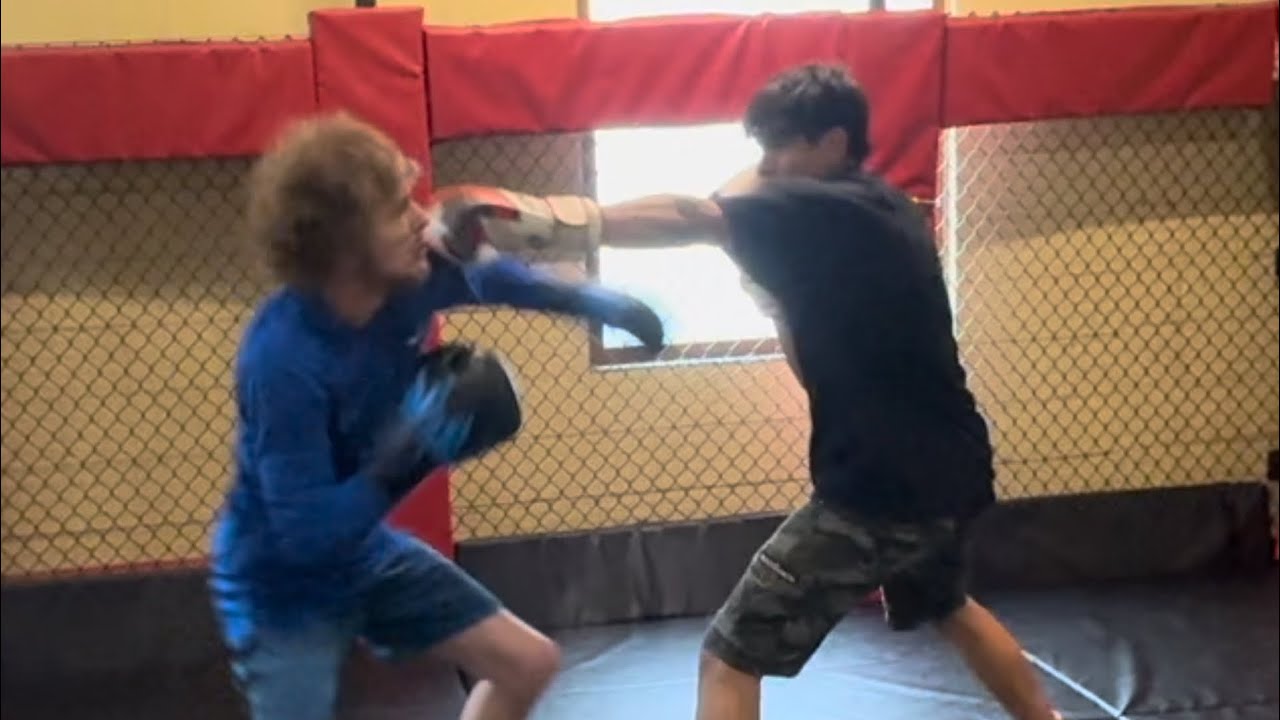 Dude Loses Control in Light Sparring Gone Wrong! 😬🥊