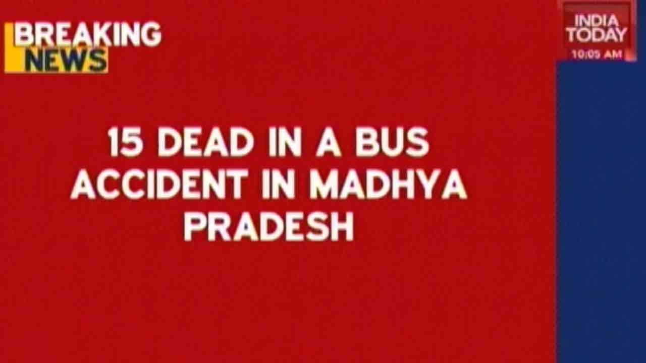 Madhya Pradesh: 15 Dead In Bus Accident