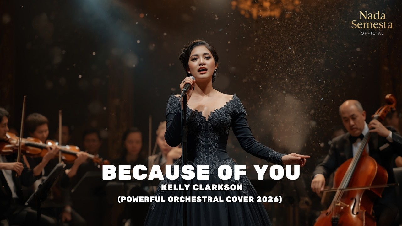 Kelly Clarkson - Because Of You (Powerful Orchestral Cover 2026)