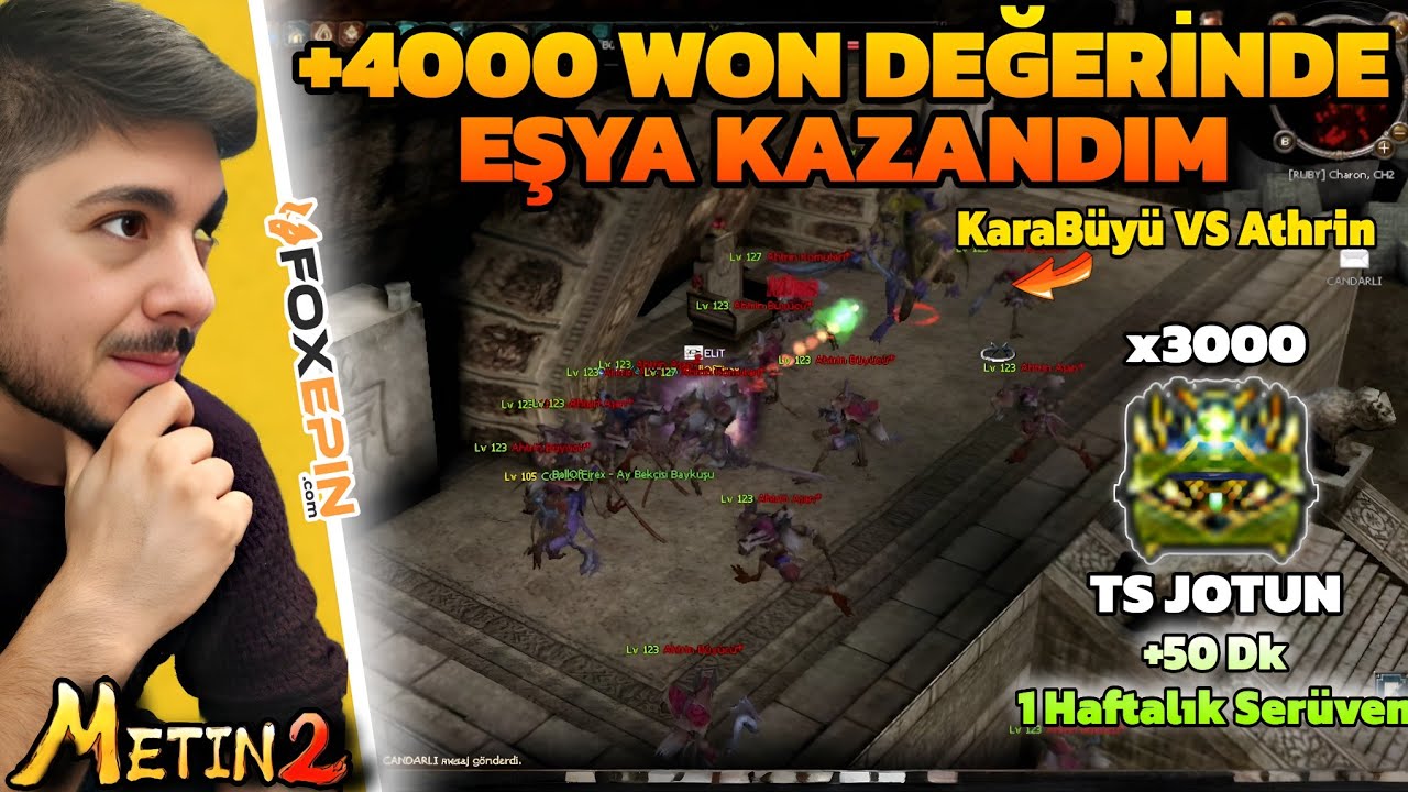 4000 WON DEĞERİNDE ŞANS | TR DE İLK 3K TS SANDIĞI Metin2 TR Ruby#374 #metin2 #metin2ruby @xNaZeRu 