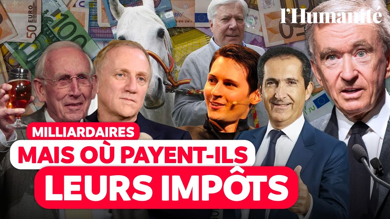 Exilés fiscaux : où nos fortunes « françaises » payent-elles leurs impôts ?