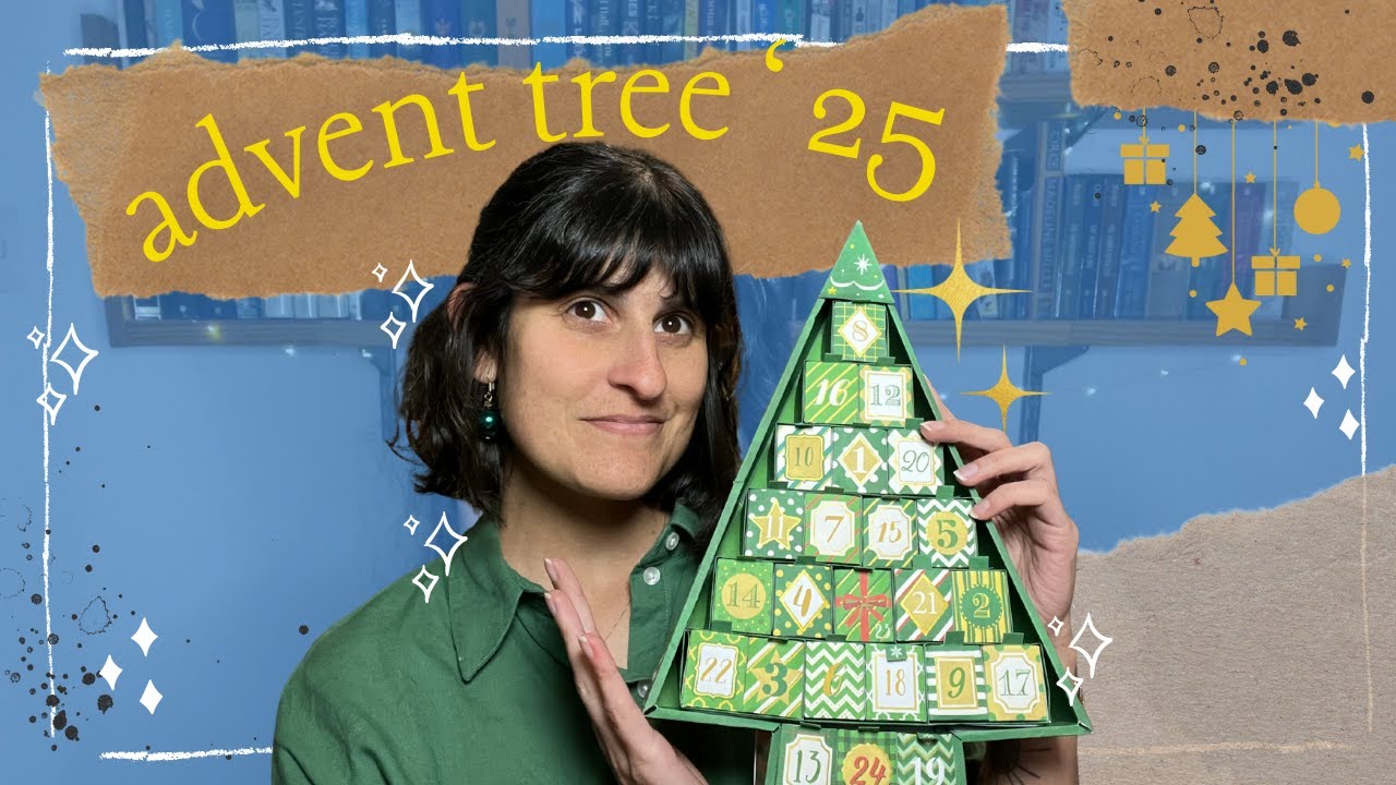 advent tree challenge announcement! | it's timeee 🎄📚 ✨