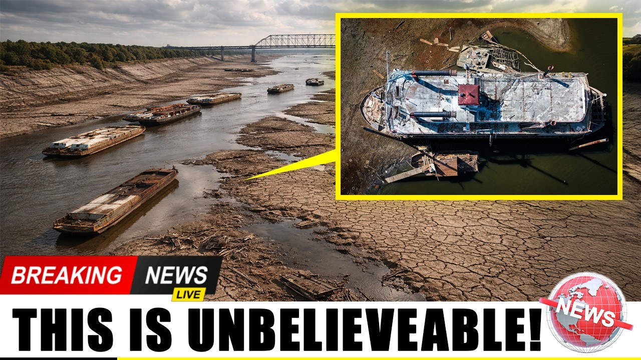 Mississippi River Hits RECORD LOW — What They Found at the Bottom Will Leave You Speechless