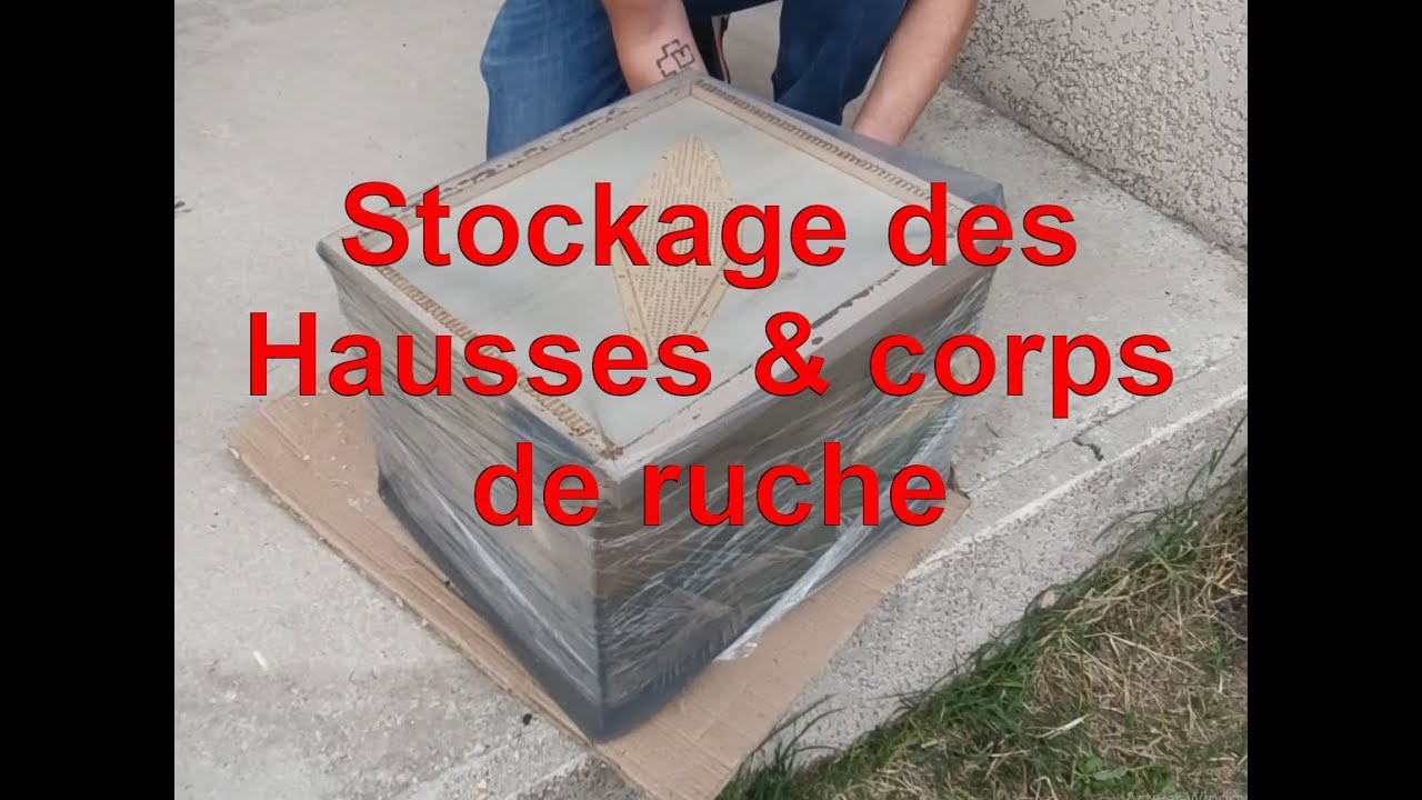 Stocker ses hausses et corps de ruche en hiver
