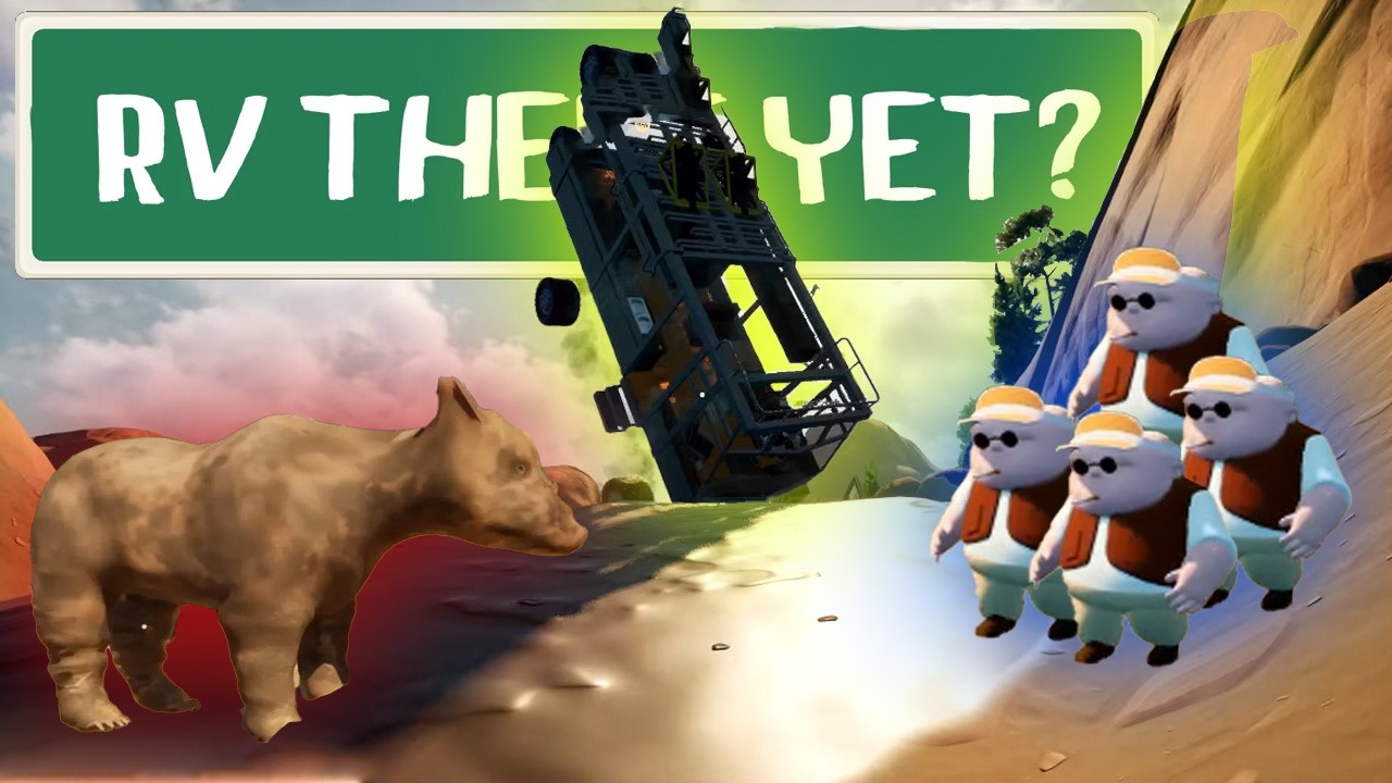 Learning How To Drive an RV With 4 Idiots and a Bear