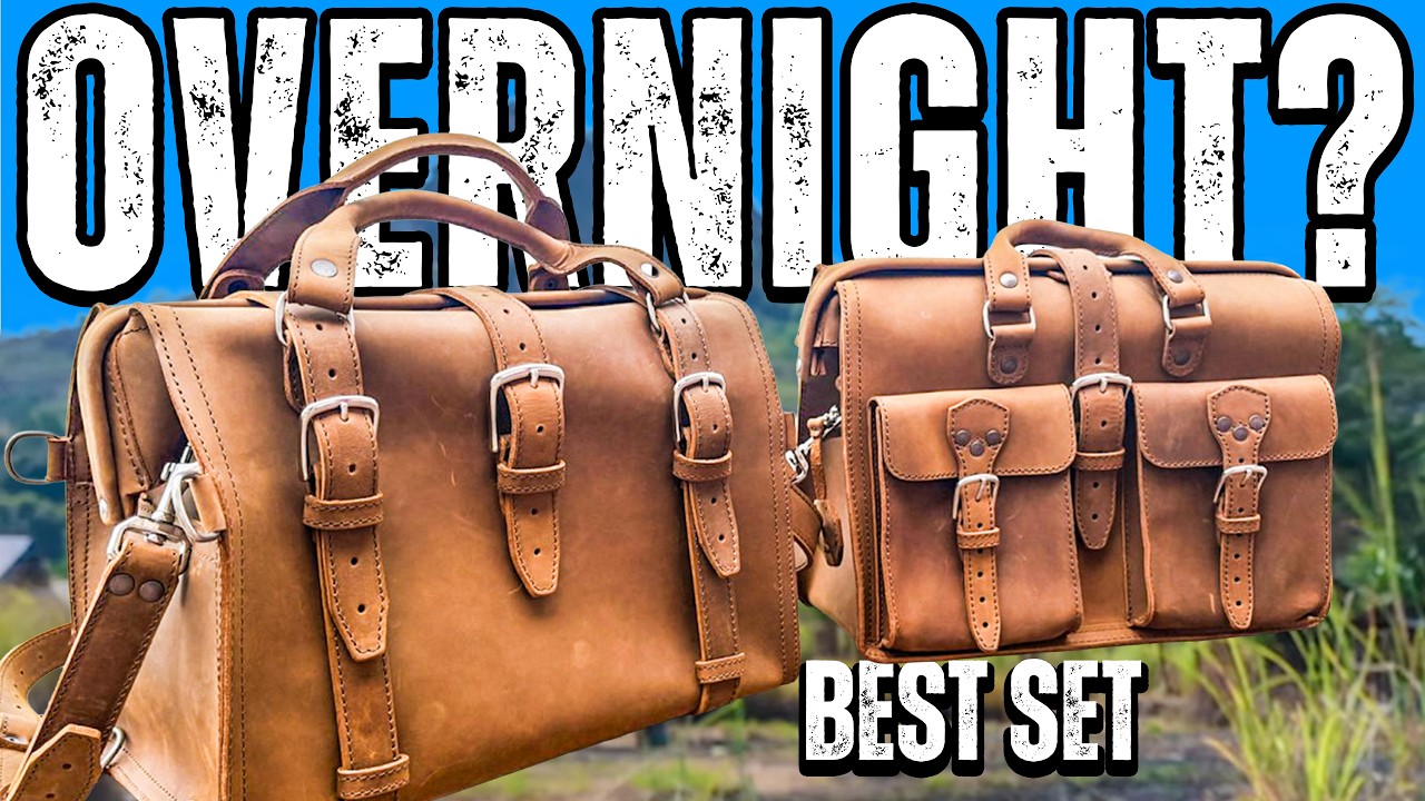 Saddleback Leather Flight Bag & Doctor's Duffle Bag - Best 3-Day Luggage Set?