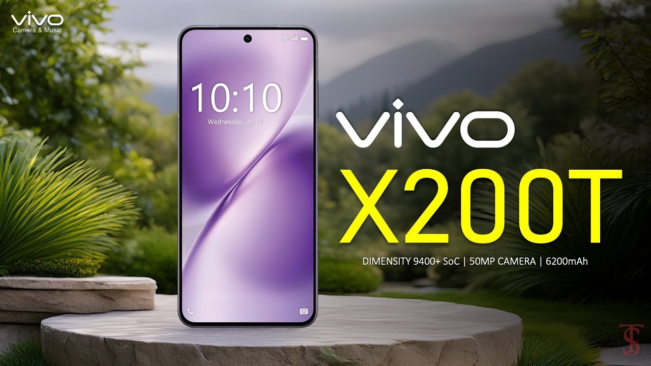Цена Vivo X200T, официальный внешний вид, дизайн, камера, характеристики, 12 ГБ ОЗУ, особенности ...