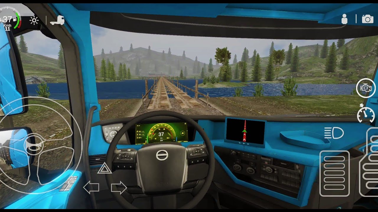 🚛Universal Truck Simulator✅ Delivering Monster Energy Drinks in Mercedes Axor 🛣v 1.15