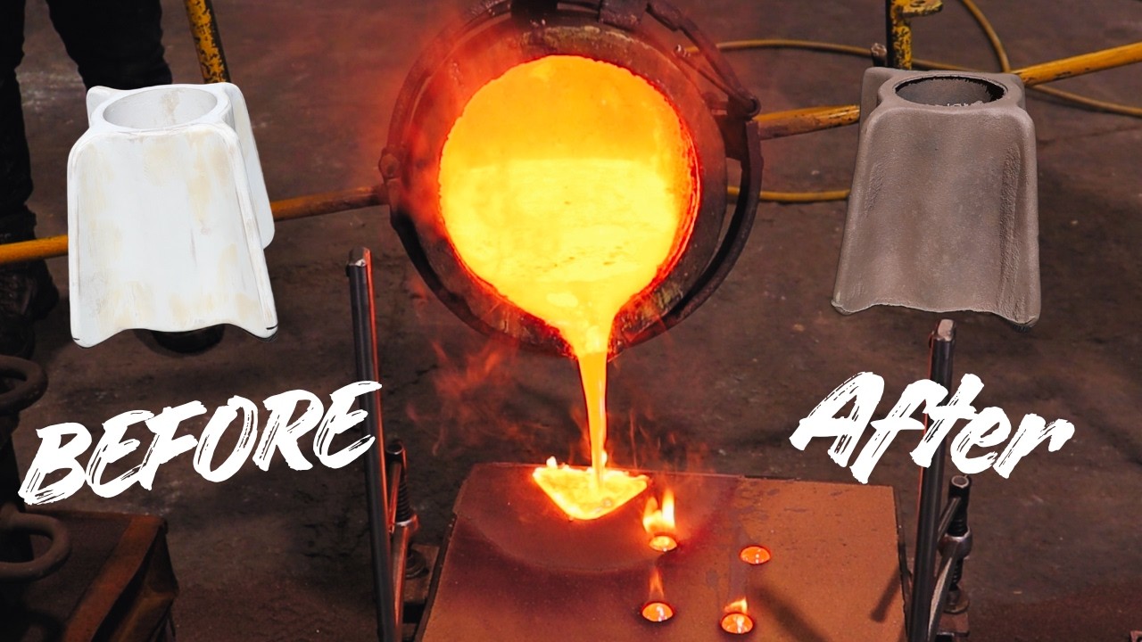 The Foundry, Sand Moulding & Bronze Casting for our 41ft Wooden Sailing Boat (EP87)