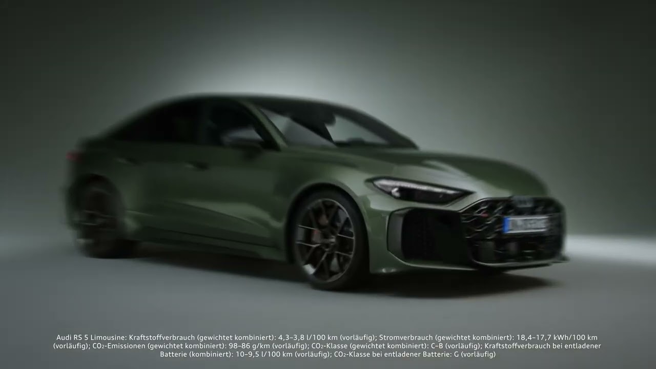 Audi RS 5 Limousine – Trailer (Studio)