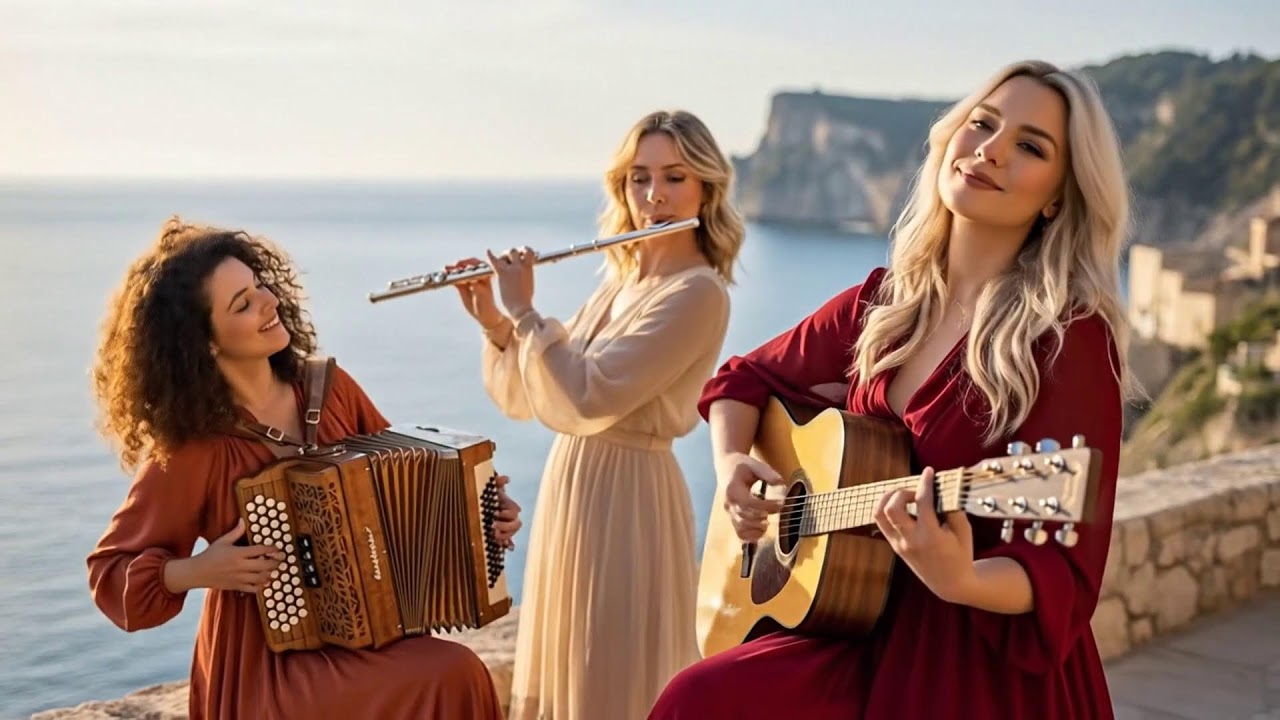 Golden Silence in Seville | Cinematic Flamenco Guitar, Sax, Accordion & Flute