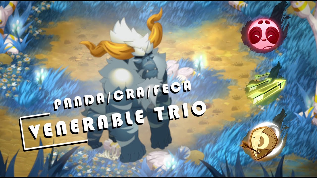 VENERABLE ENDORMI TRIO - PANDA/CRA/FECA - DOFUS 3.4