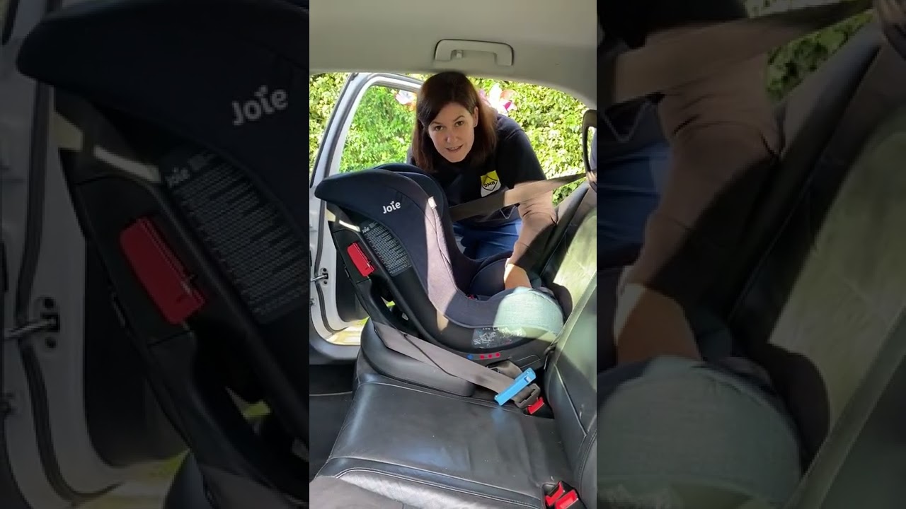 How to install a Joie Tilt rear facing