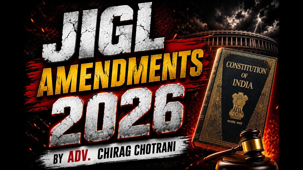 JIGL Amendments June'26 | CS Executive | Adv Chirag Chotrani