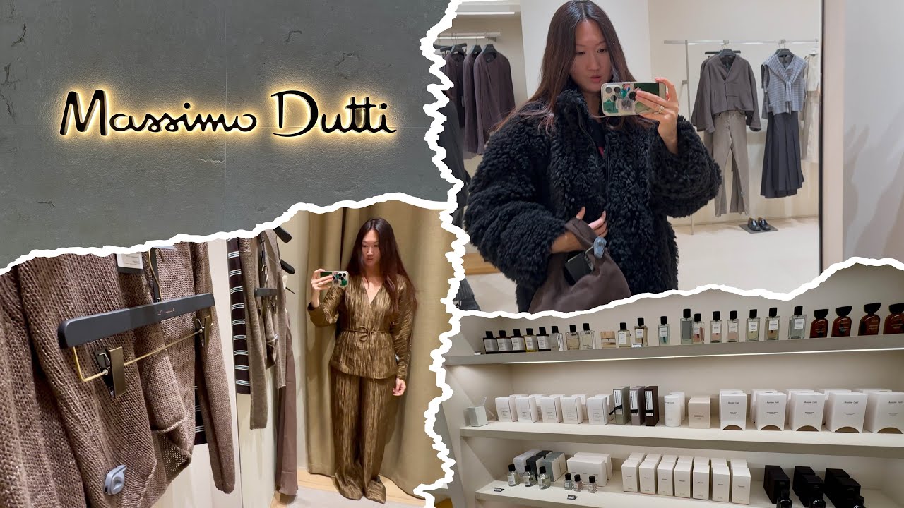 Shopping vlog Massimo Dutti / New collection / шопинг с примеркой