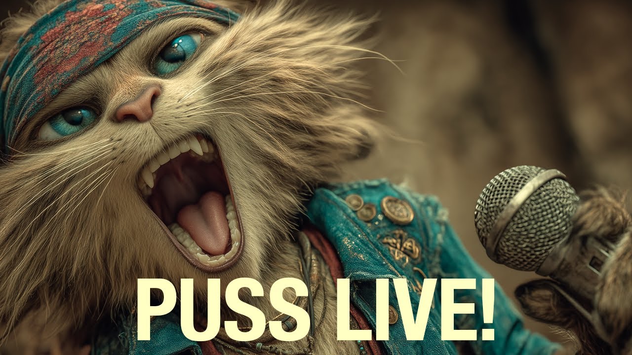 PUSS: RIDE THE WAVE | Hard Rock Cat Band  | Tribute to Eric Carr (KISS)