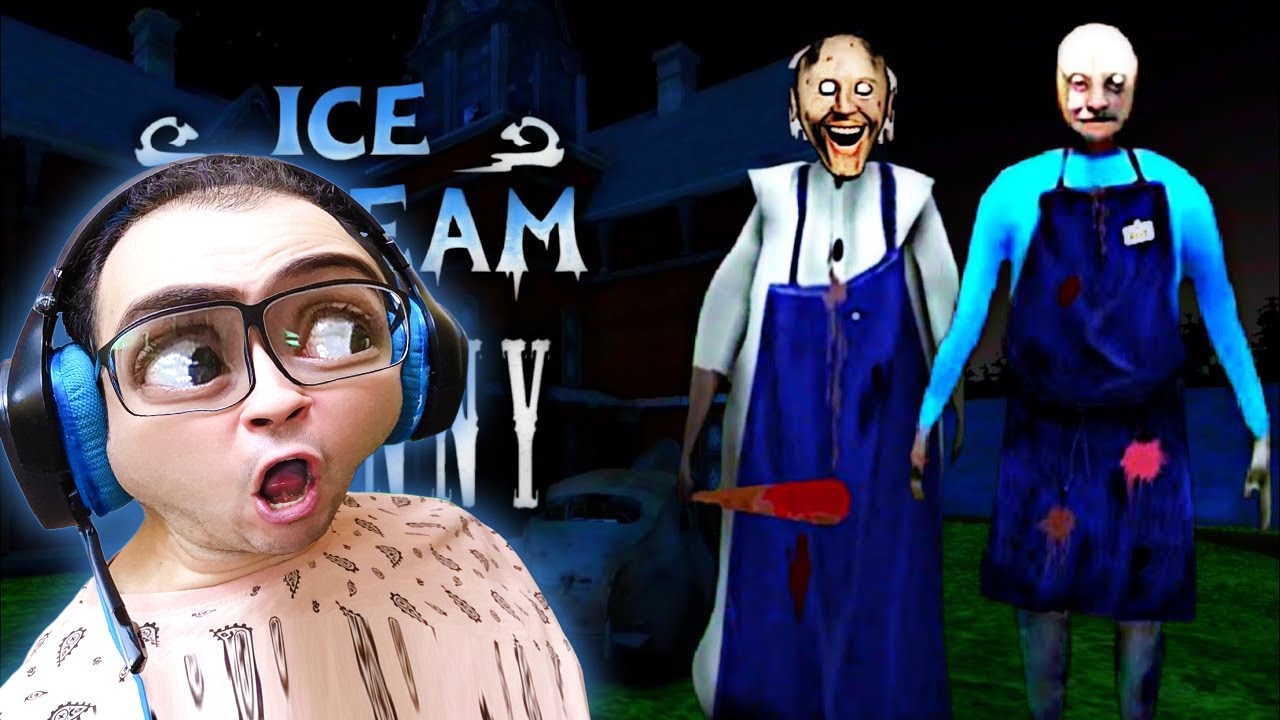 جرانى و الجد تحولوا  الى رجل الايس كريم  - مصنع الجيلاتي - | -تختيم- |  Granny 3