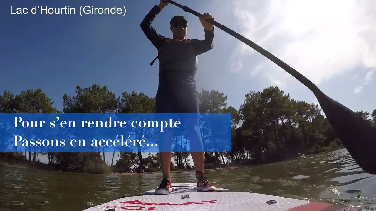 Découverte -  le paddle et jeu de jambes