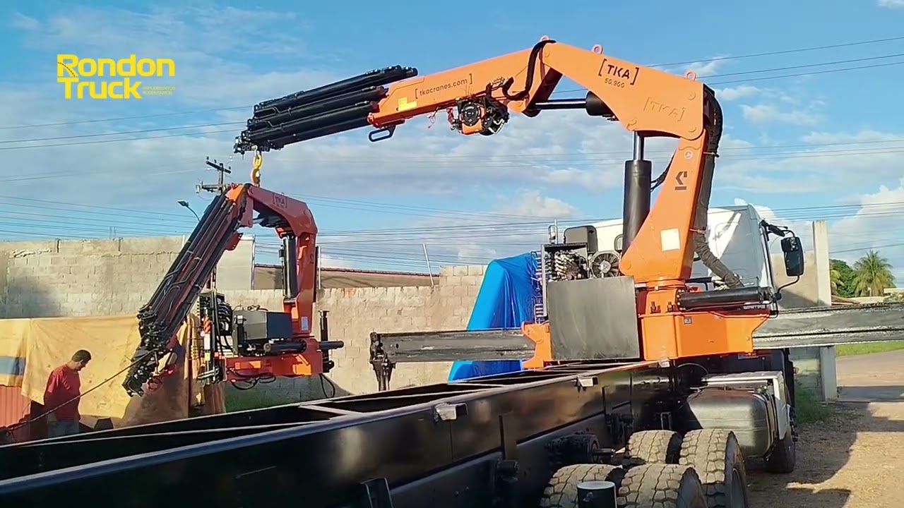 TKA 50.900 TRAVE #guindastearticulado #automobile #guindastes #excavator