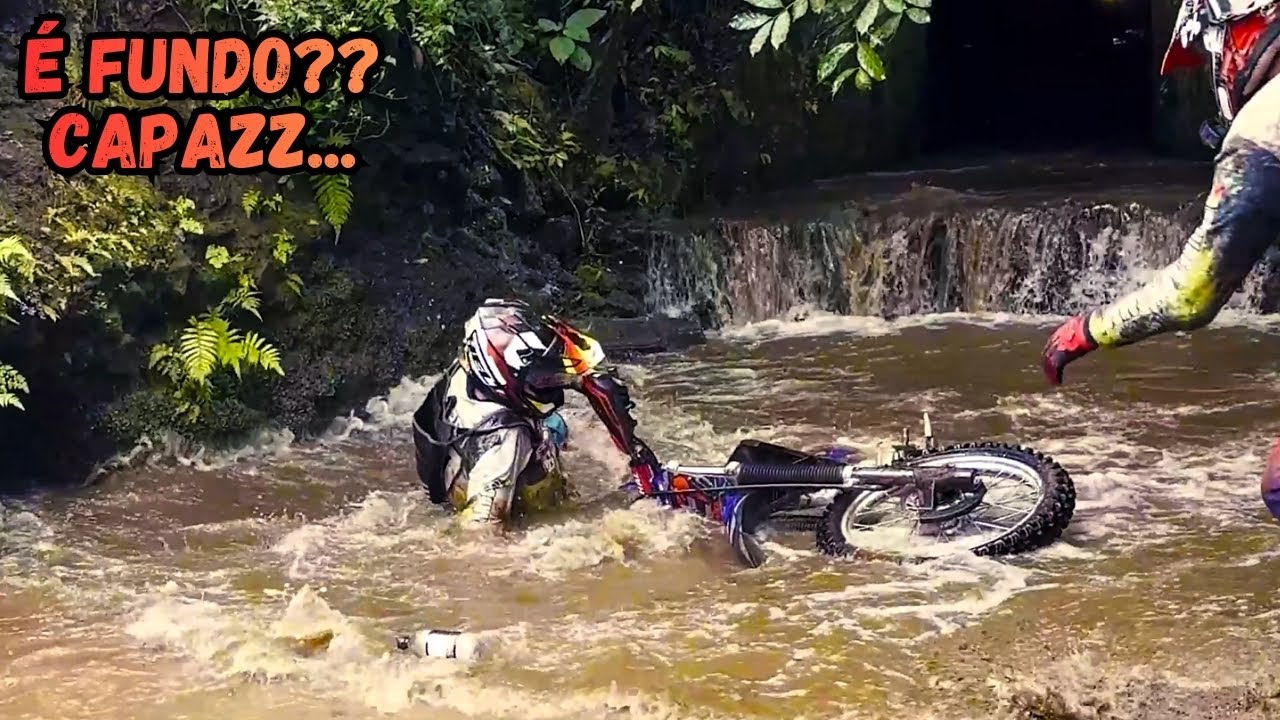 Trilha confraternização Equipe Pau no Barro part.3 Salto na água
