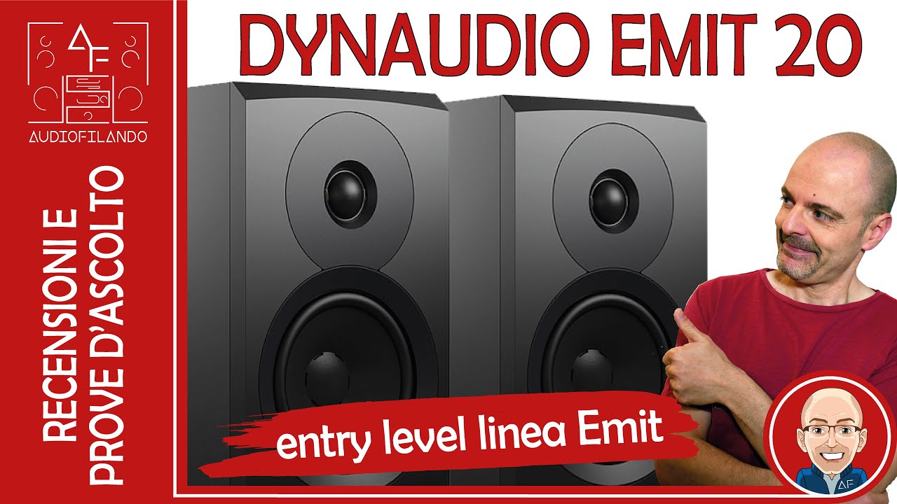 DYNAUDIO EMIT 20 - Bookshelf entry level con un GRAN CARATTERE!