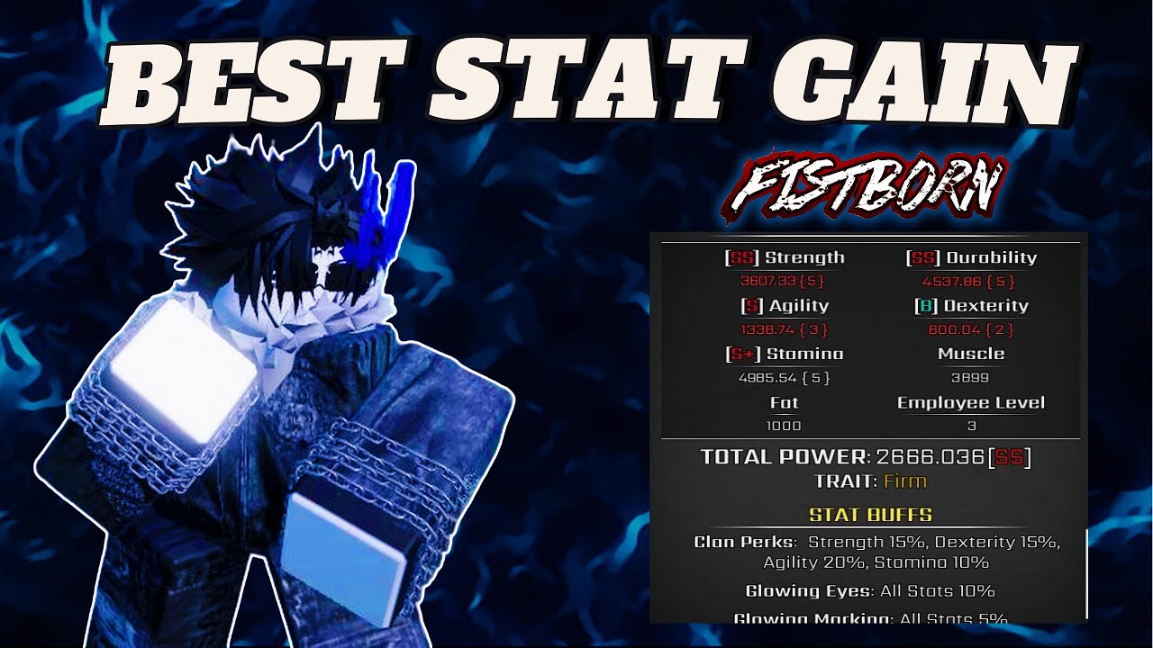 The *Best* Way To Train Stats In Fistborn