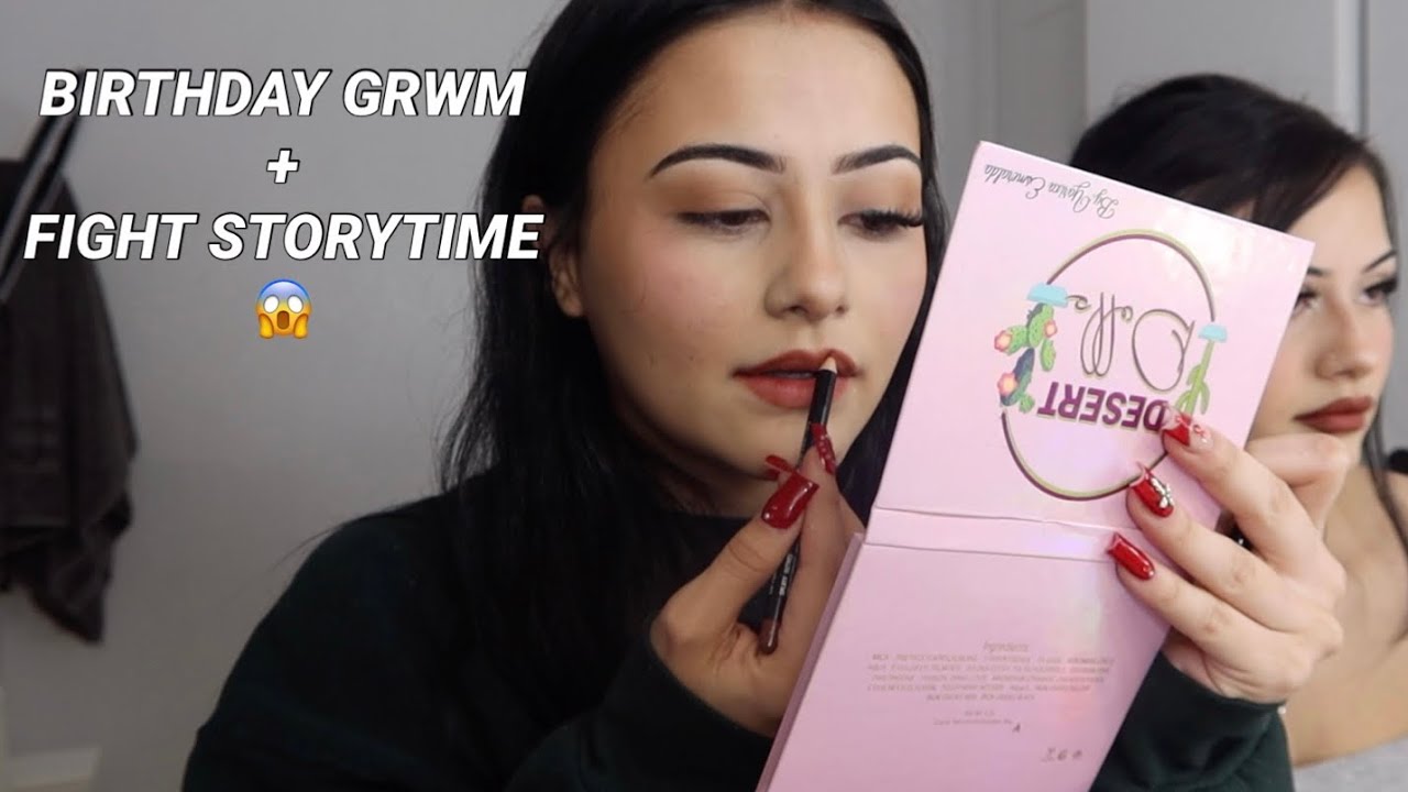 GRWM | FIGHT STORYTIME