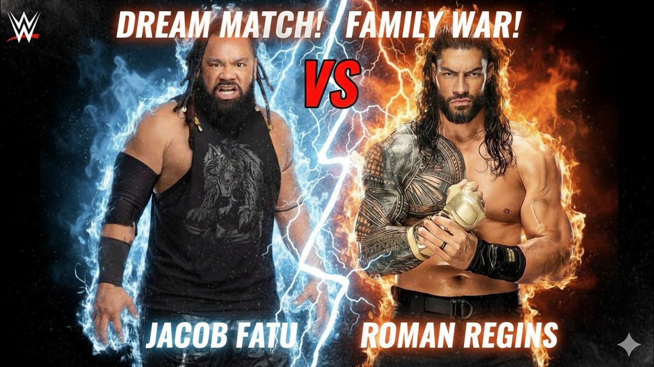 🔥 WWE 2K25 – Jacob Fatu vs Roman Reigns | Samoan Dynasty Battle | WWE 2K25 Gameplay 🔥