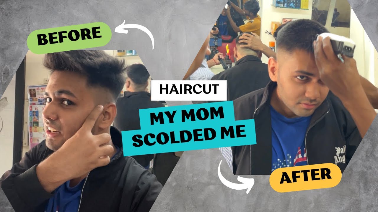 Spiky Haircut Ammi Ko Pasand Nhi Aya😢