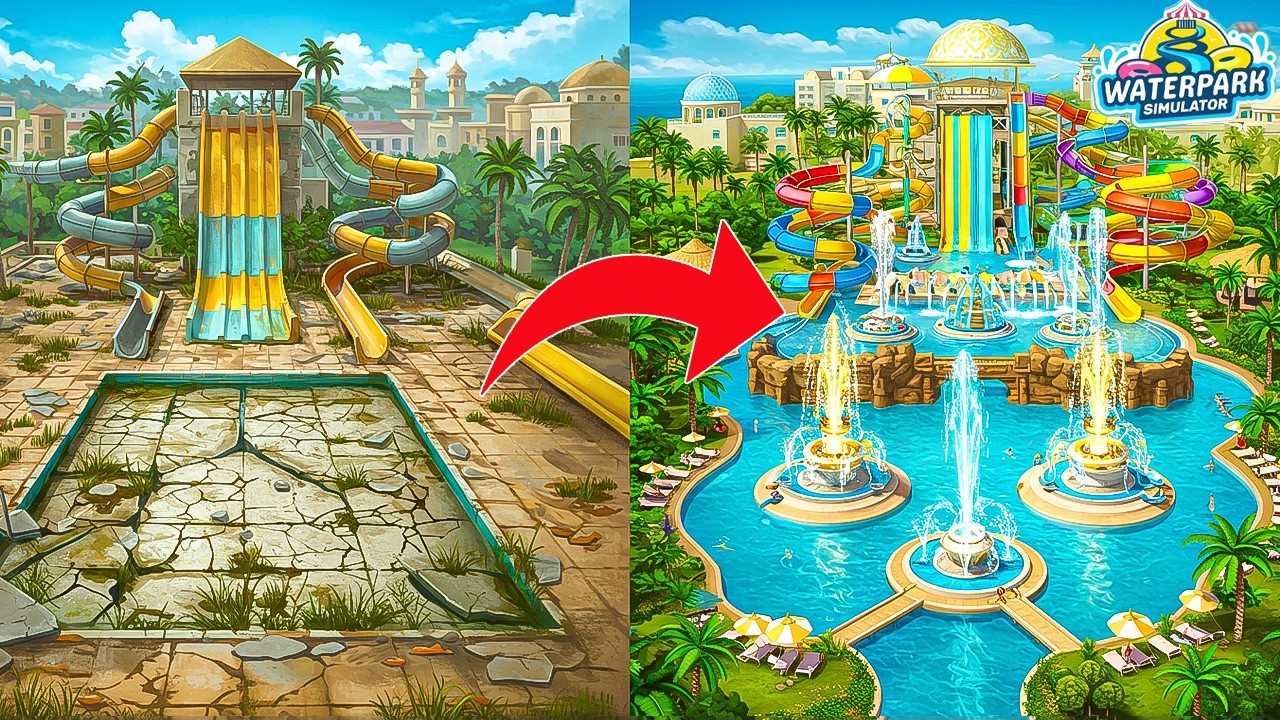 I Transformed the WORST Waterpark into a $10,000,000 Luxury Resort