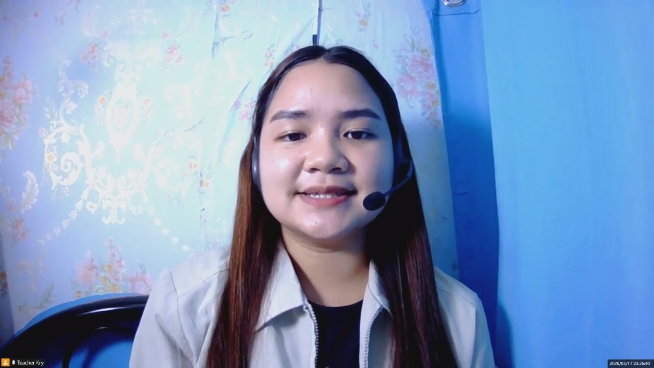 Learn English with Teacher Kryzel!