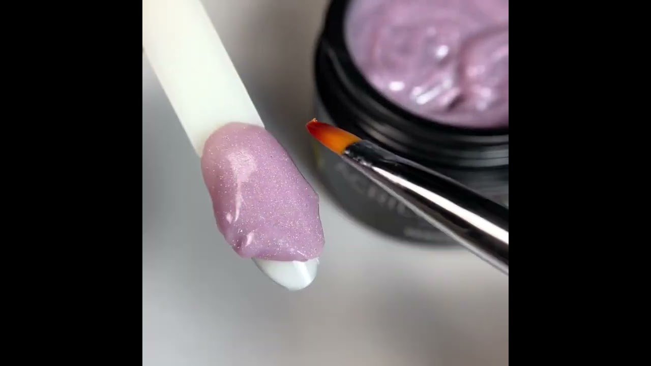 Acrilico Plus 50ml - Glitter Violet #nails #poligel #acrygel #nailart #unogel #beauty