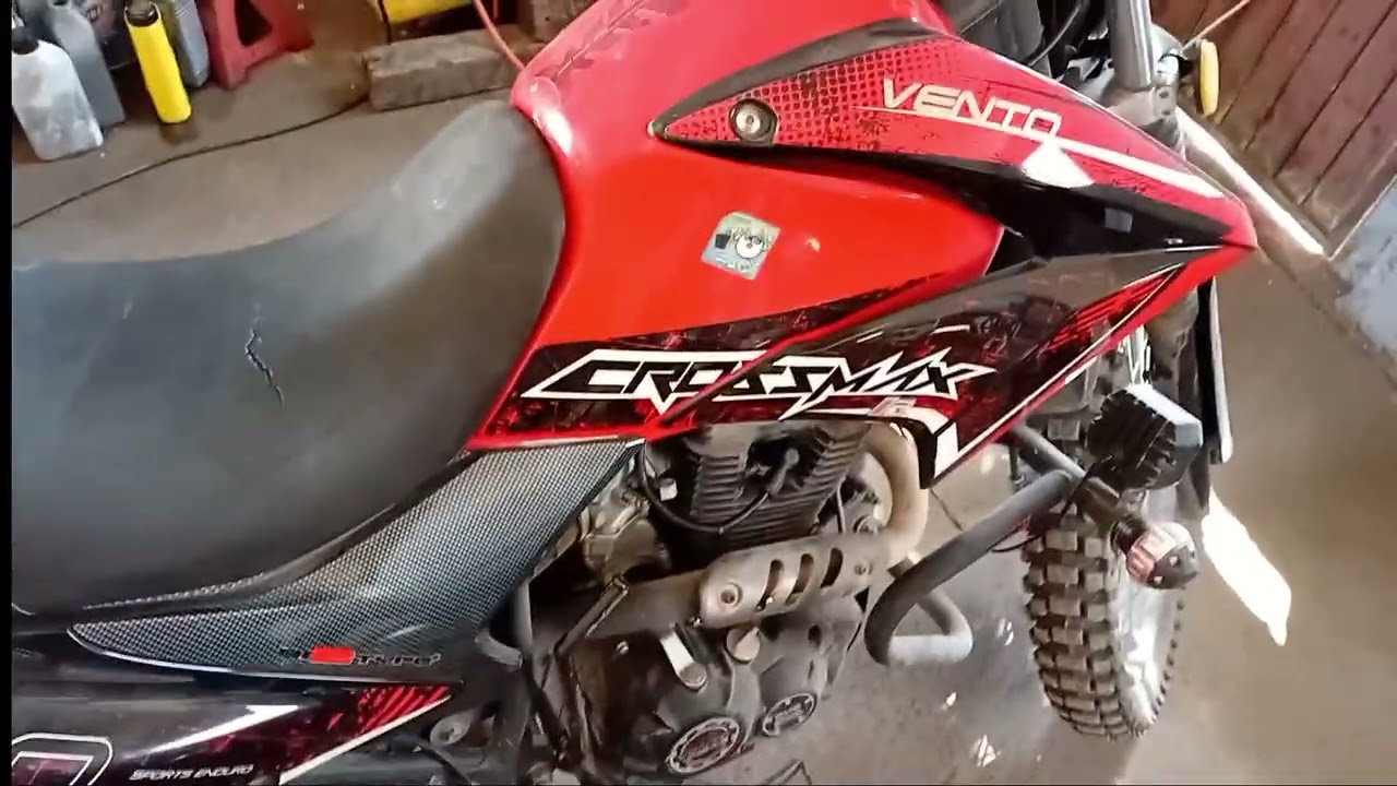 Vento crossmax,  no arranca, protocolo de revisión (gasolina, chispa y compresión)