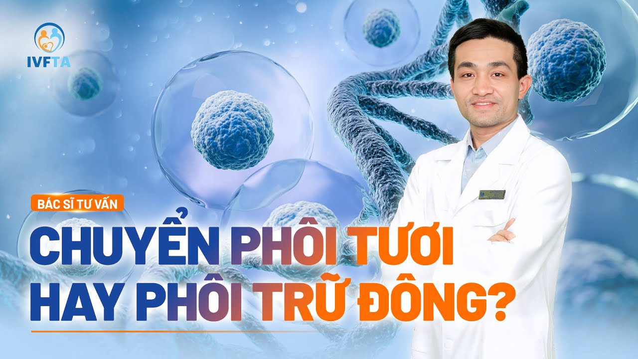 Nên chuyển phôi tươi hay phôi trữ đông? Cái nào hiệu quả hơn? | BS.CKI Phan Ngọc Quý | IVF Tâm Anh