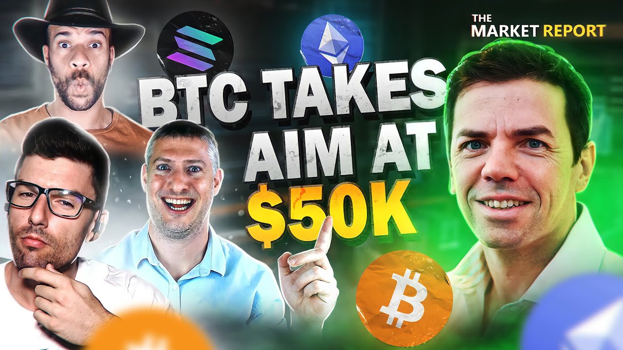 BTC aims at $50K; Is ETH 'sound money'? ADA, ZEN, AVAX | The Market Report w/ Charlie Burton