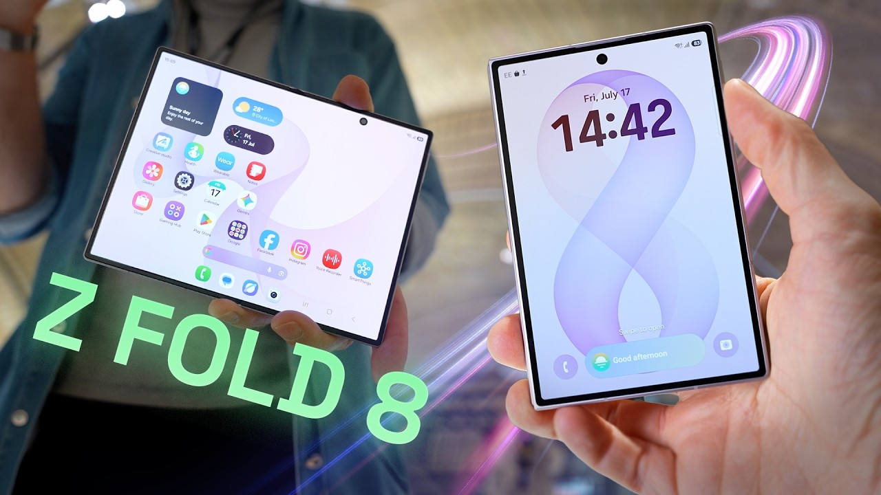 Le Galaxy Z Fold 8 est officiel, l'iPhone pliant a son premier concurrent !