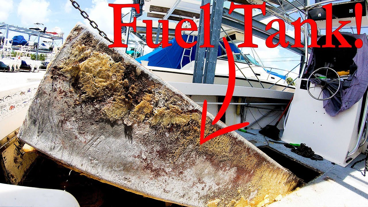 Removing A Boat Fuel Tank Part 2!