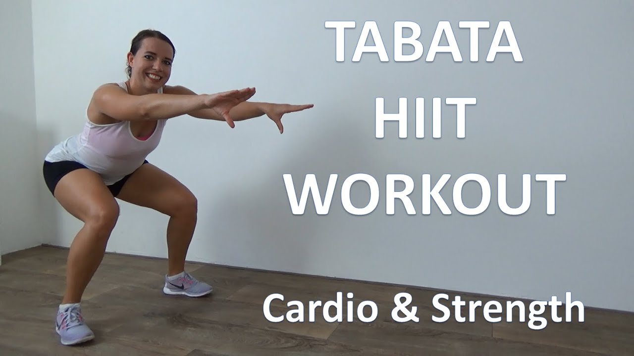 Tabata HIIT Workout – 36 Minute Intense Cardio & Strength HIIT Workout Routine At Home