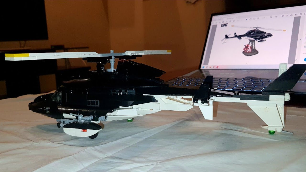 The Perfect Lego Airwolf... Kindoff