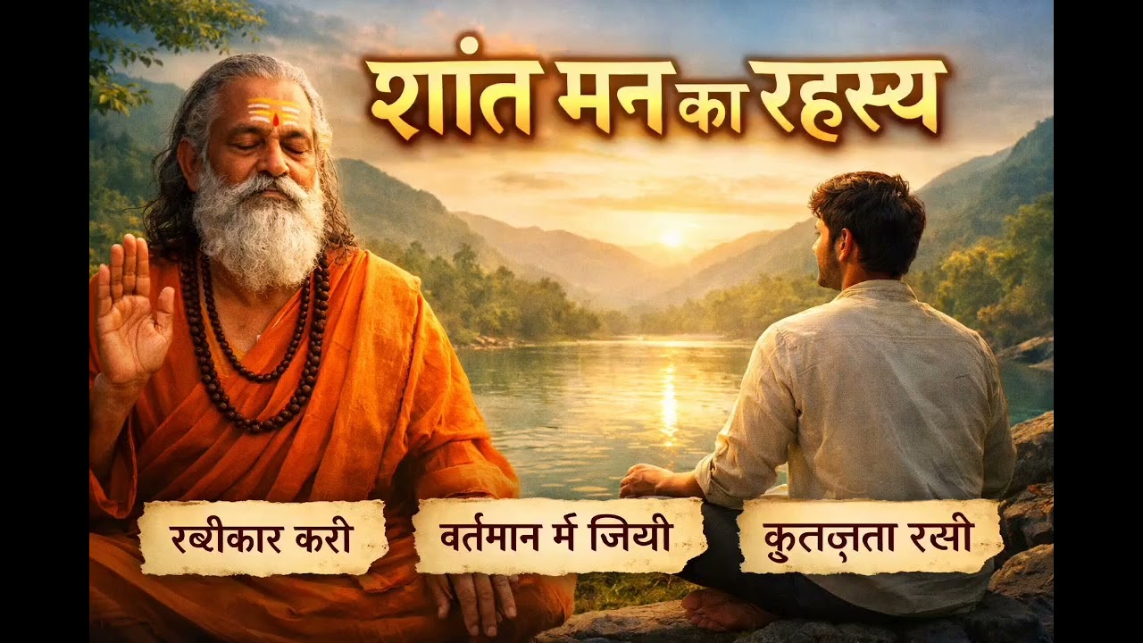  | शांत मन का रहस्य | Motivational Story in Hindi 